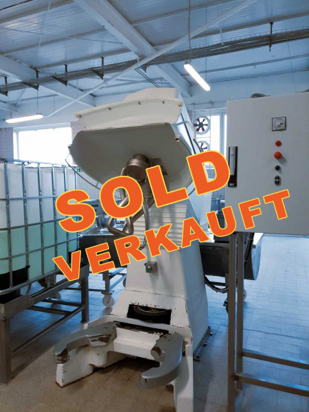 2 x Diosna W 401 Wendelkneter - Mit 25 Kesselwagen
