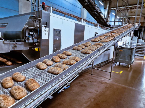 Industrie Brotanlage